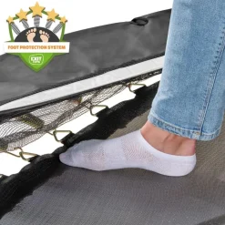 Exit - Cama elástica Lotus Premium 427 cm negro