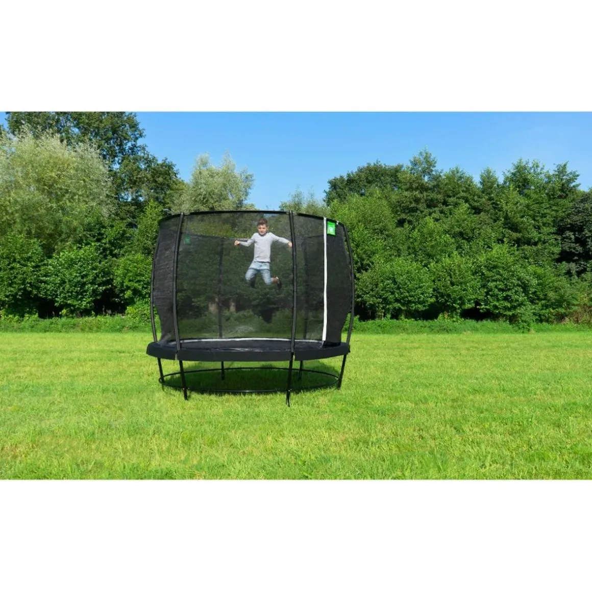 Exit - Cama elástica Lotus Premium 253 cm negro