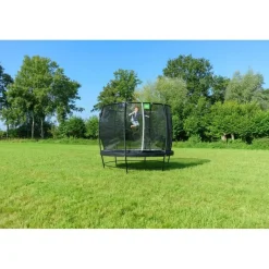 Exit - Cama elástica Lotus Premium 253 cm negro