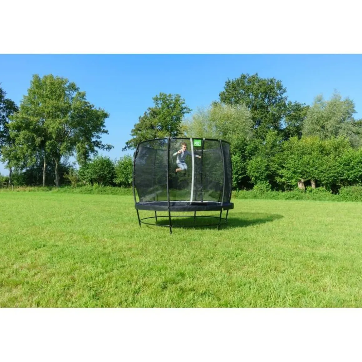 Exit - Cama elástica Lotus Premium 253 cm negro