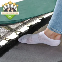 Exit - Cama elástica Lotus Premium 427 cm verde