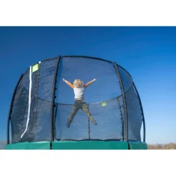 Exit - Cama elástica Lotus Classic 427 cm verde