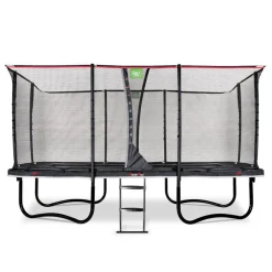 Exit - Cama elástica PeakPro 275 x 458 cm negro