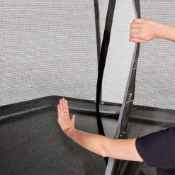 Exit - Cama elástica PeakPro 275 x 458 cm negro