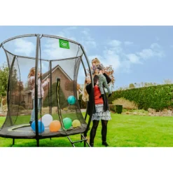 Exit - Cama elástica Silhouette redonda 183 cm