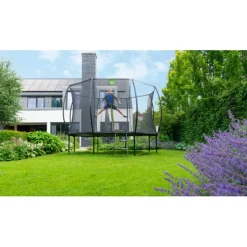 Exit - Cama elástica Silhouette redonda 366 cm