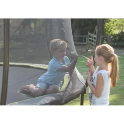 Exit - Cama elástica Silhouette redonda 427 cm