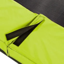 Exit - Cama elástica Silhouette redonda de suelo verde 427 cm