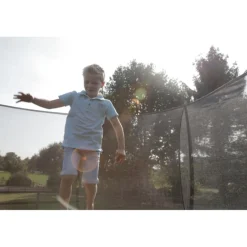 Exit - Cama elástica Silhouette redonda de suelo 305 cm