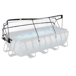 EXIT - Cúpula de piscina rectangular 400 cm