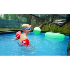 EXIT - Cúpula de piscina rectangular 220 cm