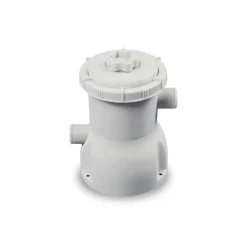 Exit - Piscina aspecto madera 220 x 150 x 60 cm con bomba de filtro y cúpula