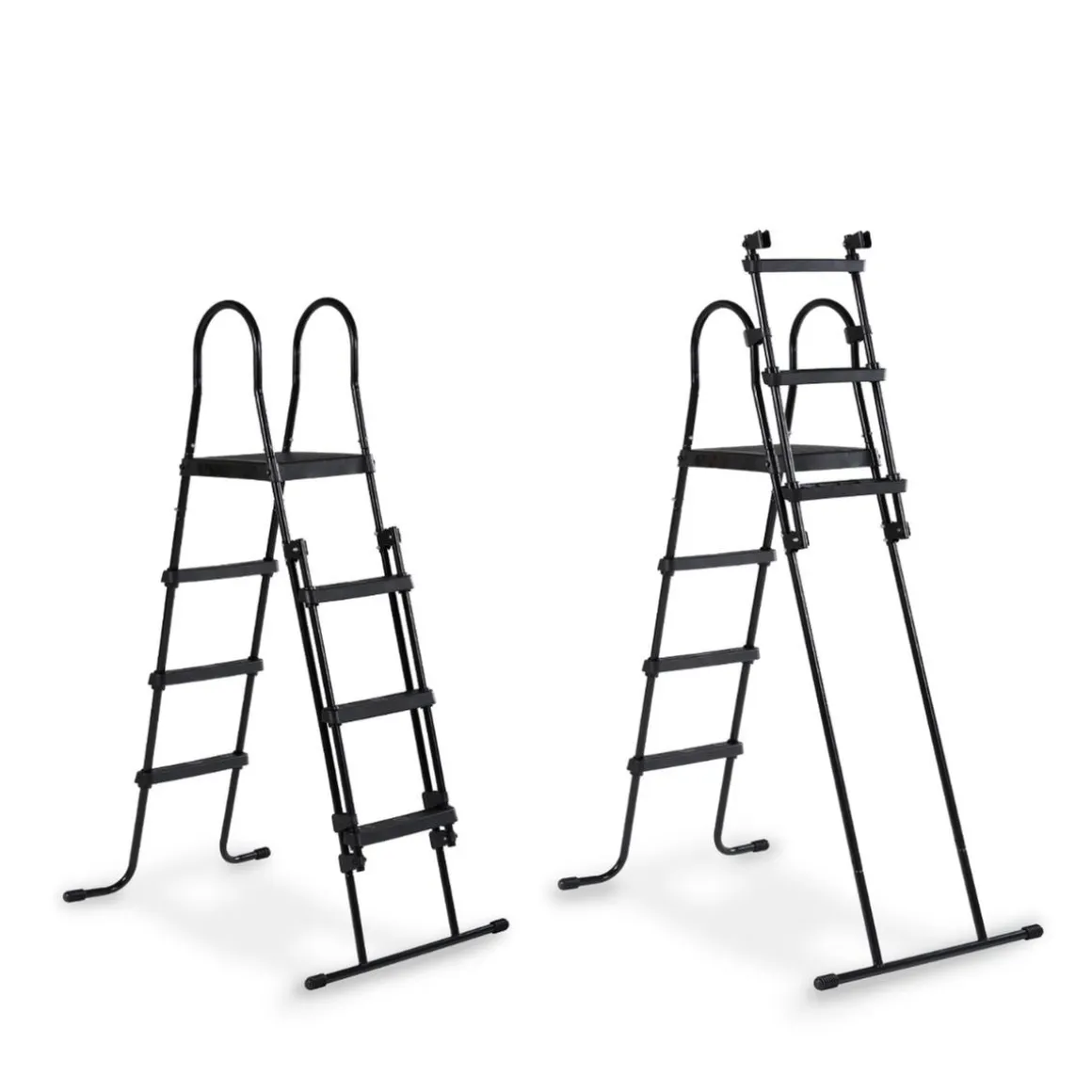 Exit - Piscina Stone gris diámetro 488 x 122 cm con filtro de arena, cúpula y bomba de calor