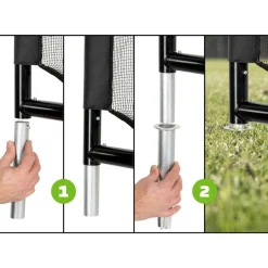 Exit - Portería de fútbol Coppa 220 cm