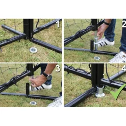 Exit - Red deportiva Backstop 300 x 600 cm