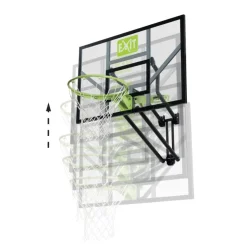 Exit - Tablero de baloncesto Galaxy transparente para pared