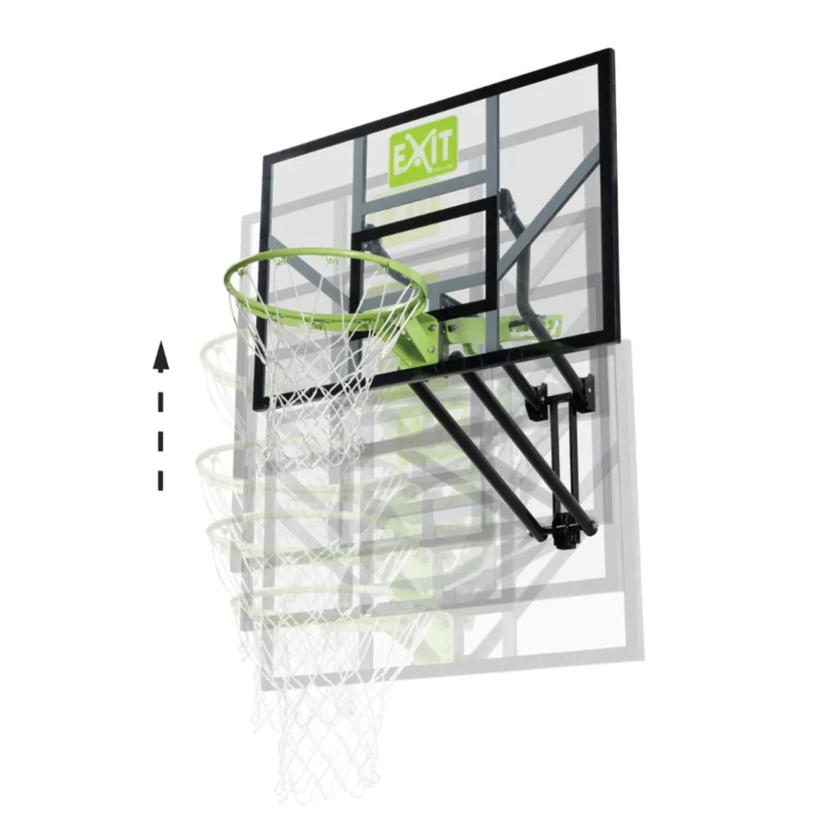 Exit - Tablero de baloncesto Galaxy transparente para pared