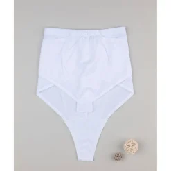 Faja de embarazo blanca con cierre de velcro