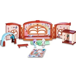 Famosa - Bluey - Pack 4 Figuras articuladas de personajes de Serie de Dibujos Animados ㅤ