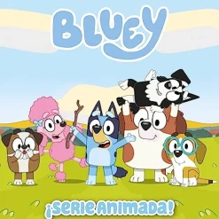 Famosa - Bluey - Pack Figuras Familia y Compañeros de Colección Serie Dibujos Infantil ㅤ