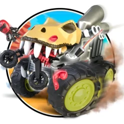 Famosa - Caminón De Carreras Swap Riders Dinosaurio Krono Rex ㅤ