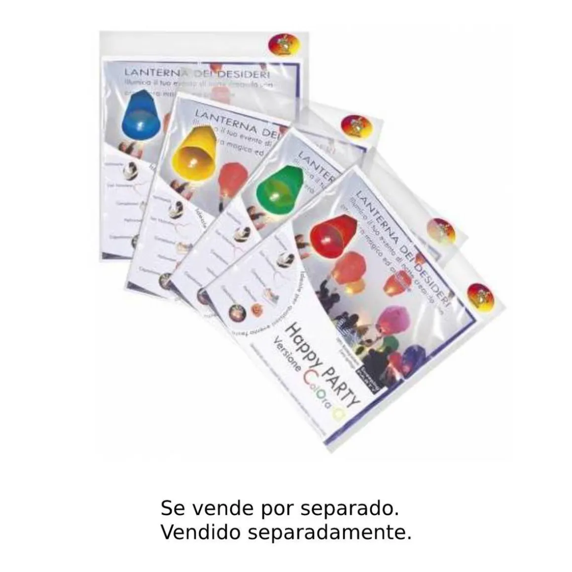 Farolillo de los deseos colgante (varios colores)