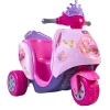 Feber - Moto infantil eléctrica rosa de 3 ruedas - Scooty Little Princess