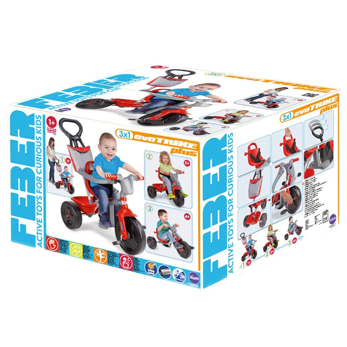 Feber - Triciclo Evo Trike Plus Sport