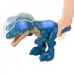 Fisher Price Imaginext - Jurassic World - Dinosaurio Baryonyx que Ruge y Brilla