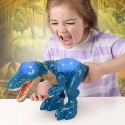 Fisher Price Imaginext - Jurassic World - Dinosaurio Baryonyx que Ruge y Brilla