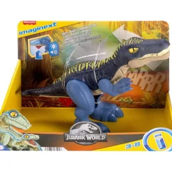 Fisher Price Imaginext - Jurassic World - Dinosaurio Baryonyx que Ruge y Brilla