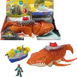 Fisher Price Imaginext - Jurassic World - Caza y Atrapa al Mosasaurus