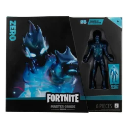 Fortnite - Figura articulada Fortnite Zero de 10 cm con accesorios ㅤ
