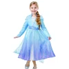 Frozen - Disfraz Infantil Elsa Travel Deluxe Frozen II 5-6 años