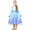 Frozen - Disfraz Infantil Elsa Travel Classic Frozen II 5-6 Años