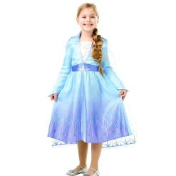 Frozen - Disfraz Infantil Elsa Travel Classic Frozen II 7-8 años