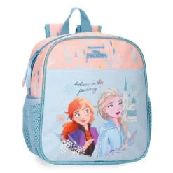 Frozen - Mochila Preescolar adaptable 25 cm - Believe in the journey