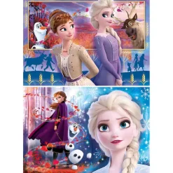 Frozen - Puzzle 2x60 piezas Frozen 2