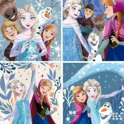 Frozen - Set de puzzles infantiles progresivos con imágenes de Frozen, 12 a 25 piezas ㅤ