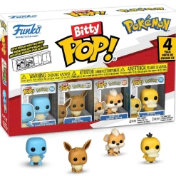 Funko Bitty Pop! - Pokémon - Pack de 4 Figuras (Varios Modelos)