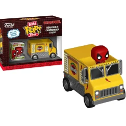 Funko Bitty Pop! Rides - Marvel - Deadpool con Food Truck de Chimichangas