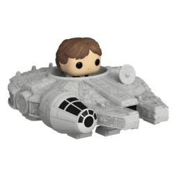 Funko Bitty Pop! Rides - Star Wars - Han Solo con el Halcón Milenario