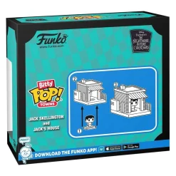 Funko Bitty Pop! Towns - Pesadilla antes de Navidad - Jack Skellington y su casa