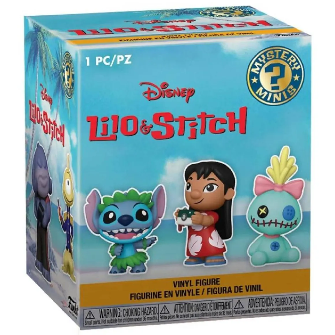 Funko Mystery Minis - Disney Lilo & Stitch - Caja con figura sorpresa