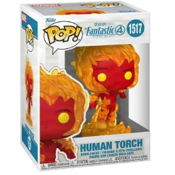 Funko Pop! - Los 4 Fantásticos First Steps - Human Torch