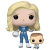 Funko Pop! - Los 4 Fantásticos First Steps - Invisible Woman & Franklin