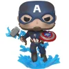Funko Pop! - Los Vengadores - Capitán América con escudo roto