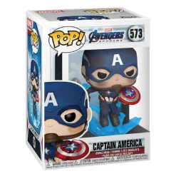 Funko Pop! - Los Vengadores - Capitán América con escudo roto