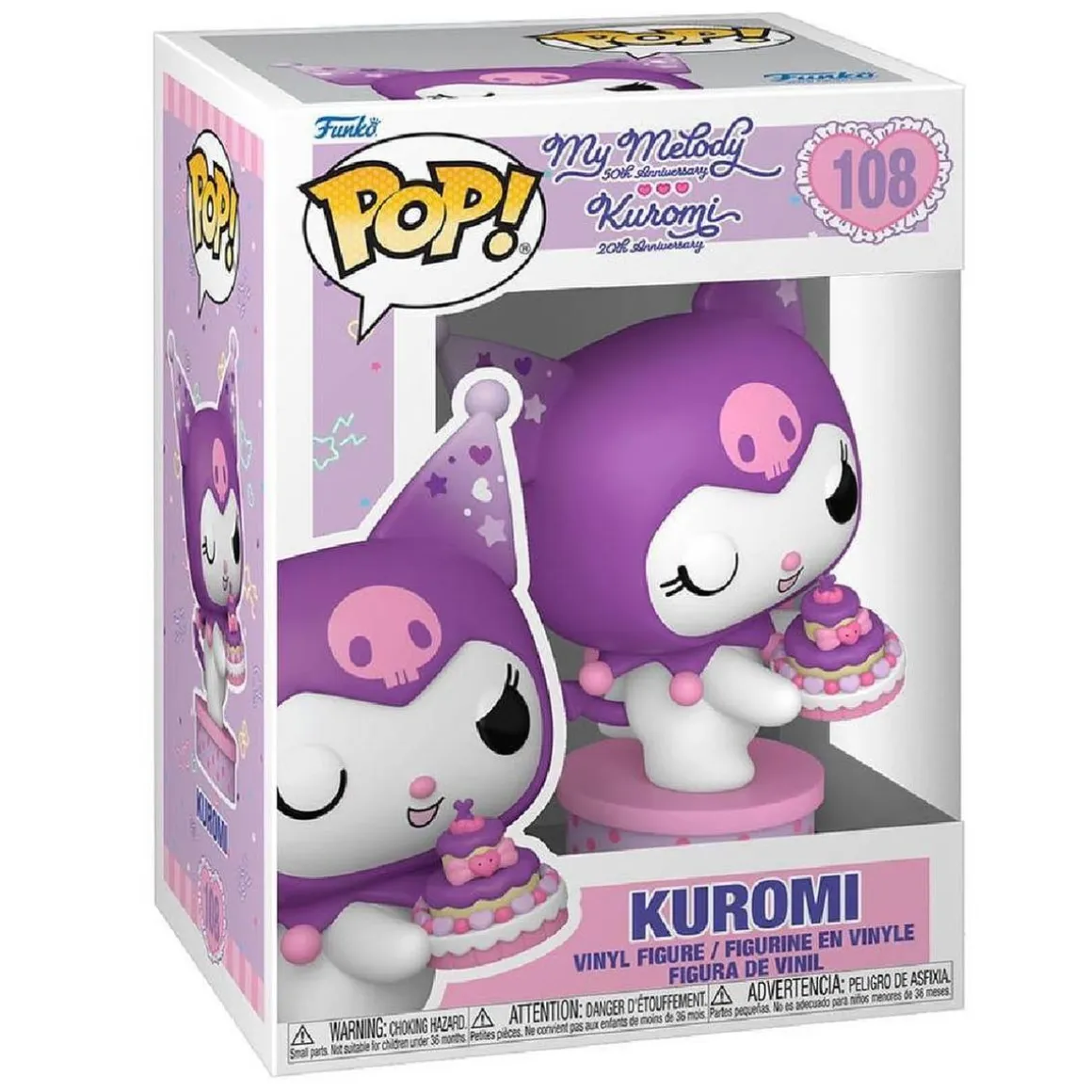 Funko Pop! - My Melody 50 Aniversario - Kuromi