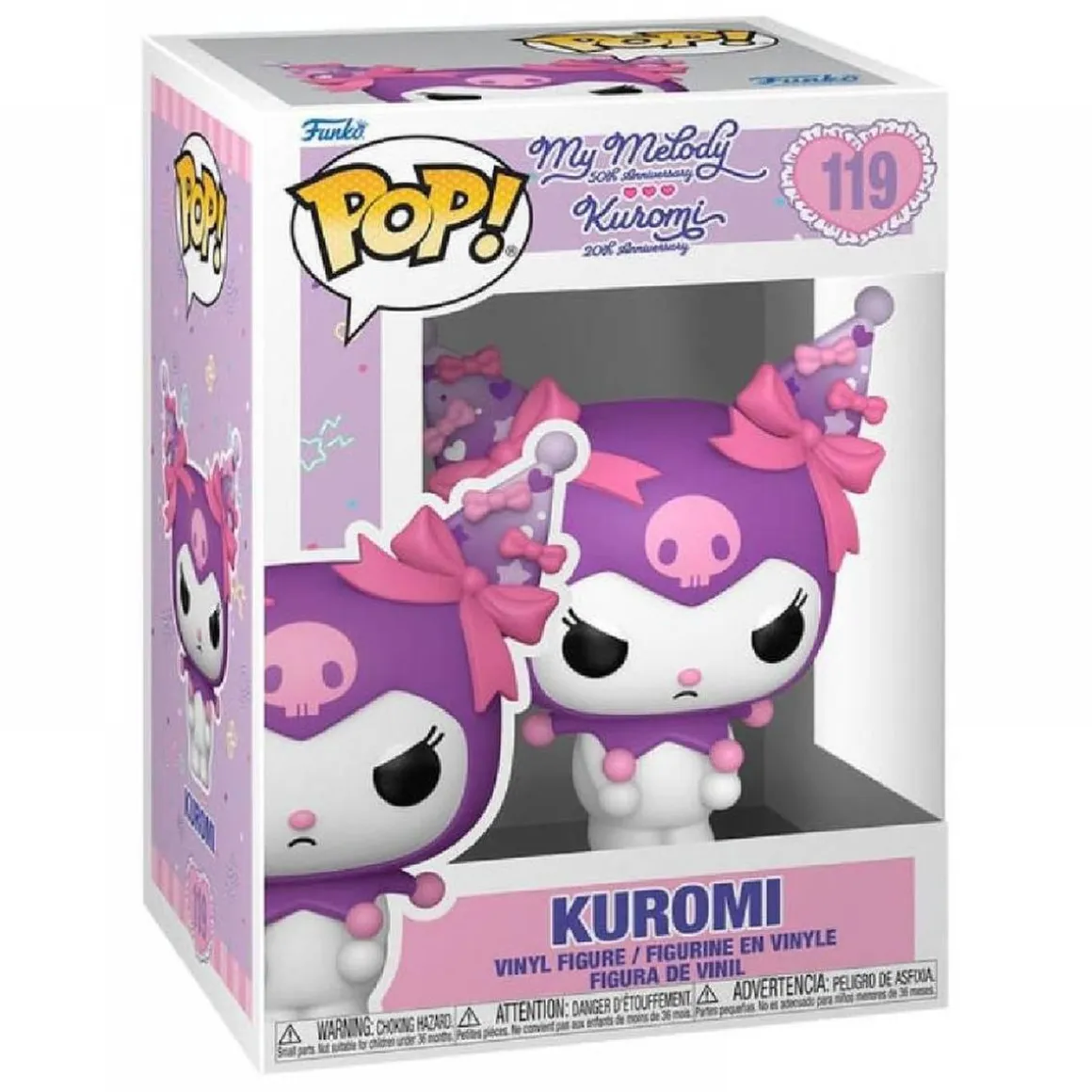 Funko Pop! - My Melody 50 Aniversario - Kuromi Grumpy